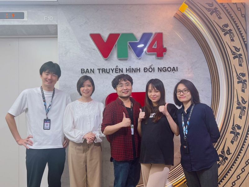 đồng nghiệp ở VTV4